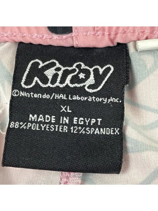 Nintendo Kirby Scuba Diving Swim Shorts Trunks Men's XL Gradient Pink Blue - Picture 7 of 10